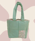 The quilted tote bag pattern